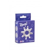 Прозрачное эрекционное кольцо Rings Cogweel - Lola Games - в Ноябрьске купить с доставкой