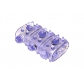 Фиолетовая насадка на пенис Rings Armour - Lola Games - в Ноябрьске купить с доставкой