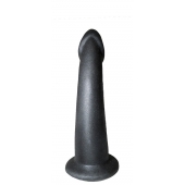 Чёрная насадка на пояс харнесс PLATINUM BENT 2 - LOVETOY (А-Полимер) - купить с доставкой в Ноябрьске