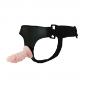 Страпон Jessica с двумя фаллическими насадками - 10 и 10,5 см. - Baile - купить с доставкой в Ноябрьске