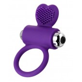 Фиолетовое виброкольцо с ресничками JOS PERY - JOS - в Ноябрьске купить с доставкой