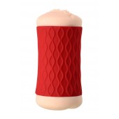 Двухсторонний мастурбатор JOS  NADIN в красном цилиндре - JOS - в Ноябрьске купить с доставкой