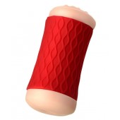 Двухсторонний мастурбатор JOS  NADIN в красном цилиндре - JOS - в Ноябрьске купить с доставкой