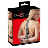 Фиксация на шею и запястья Bad Kitty Neck and Hand Restraints - Orion - купить с доставкой в Ноябрьске