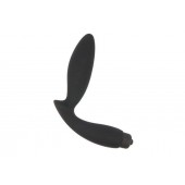 Чёрный вибростимулятор простаты Sex Expert Vibe Pleasure - Sex Expert - в Ноябрьске купить с доставкой