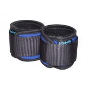 Сине-черные неопреновые наручники - Sitabella - купить с доставкой в Ноябрьске