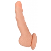 Фаллоимитатор-реалистик на присоске - 14 см. - LOVETOY (А-Полимер)