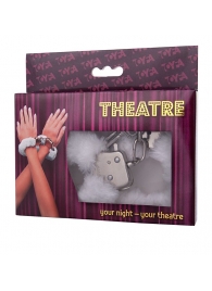 Наручники с белой меховой опушкой - ToyFa - купить с доставкой в Ноябрьске