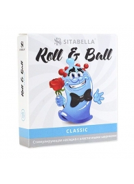 стимулирующий презерватив-насадка Roll   Ball Classic - Sitabella - купить с доставкой в Ноябрьске