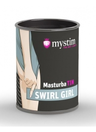 Компактный мастурбатор MasturbaTIN Swirl Girl - MyStim - в Ноябрьске купить с доставкой