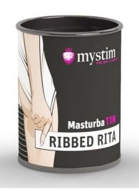 Компактный мастурбатор MasturbaTIN Ribbed Rita - MyStim - в Ноябрьске купить с доставкой