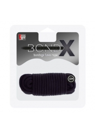 Черная веревка для связывания BONDX LOVE ROPE - 10 м. - Dream Toys - купить с доставкой в Ноябрьске