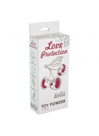 Пудра для игрушек Love Protection с ароматом вишни - 30 гр. - Lola Games - купить с доставкой в Ноябрьске