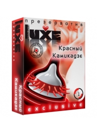 Презерватив LUXE  Exclusive   Красный Камикадзе  - 1 шт. - Luxe - купить с доставкой в Ноябрьске