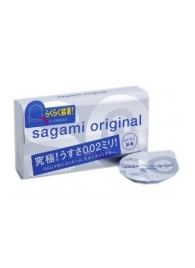 Ультратонкие презервативы Sagami Original QUICK - 6 шт. - Sagami - купить с доставкой в Ноябрьске