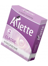 Классические презервативы Arlette Classic - 3 шт. - Arlette - купить с доставкой в Ноябрьске