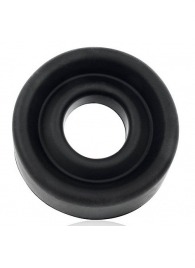 Черная гладкая насадка на помпу размера L - Sex Expert - в Ноябрьске купить с доставкой