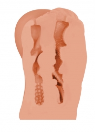 Телесный мастурбатор с вибропулей My love - Lola Games - в Ноябрьске купить с доставкой