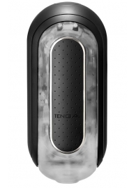 Черный мастурбатор Flip Zero с вибрацией - Tenga - в Ноябрьске купить с доставкой