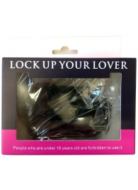 Черные меховые наручники Love с ключиками - Baile - купить с доставкой в Ноябрьске