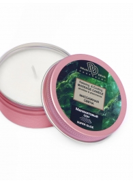 Массажная свеча  Малахитовый сон - БиоМед - купить с доставкой в Ноябрьске