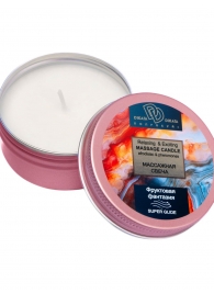 Массажная свеча  Фруктовая фантазия - БиоМед - купить с доставкой в Ноябрьске