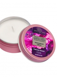 Массажная свеча  Райская вишня - БиоМед - купить с доставкой в Ноябрьске