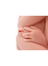 Реалистичный торс-девушка Hera 3 с тремя тугими отверстиями, вибрацией, ротацией и голосом - KOKOS - в Ноябрьске купить с доставкой