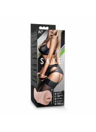 Телесный мастурбатор-ротик Skye - Blush Novelties - в Ноябрьске купить с доставкой