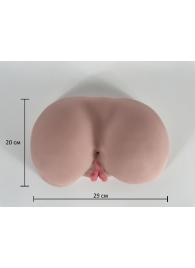 Телесная вагина с вибрацией - LOVETOY (А-Полимер) - в Ноябрьске купить с доставкой