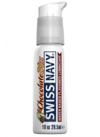 Лубрикант с ароматом шоколада Swiss Navy Chocolate Bliss Lube - 29,5 мл. - Swiss navy - купить с доставкой в Ноябрьске