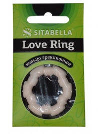 Фигурное эрекционное кольцо из киберкожи - Sitabella - в Ноябрьске купить с доставкой