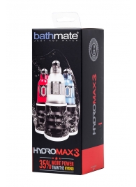 Красная гидропомпа HydroMAX3 - Bathmate - в Ноябрьске купить с доставкой