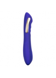 Фиолетовый вибратор с электростимуляцией Intimate E-Stimulator Petite Wand - 18,5 см. - California Exotic Novelties - купить с доставкой в Ноябрьске