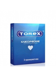 Гладкие презервативы Torex  Классические  - 3 шт. - Torex - купить с доставкой в Ноябрьске