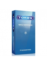 Презервативы Torex  Продлевающие  с пролонгирующим эффектом - 12 шт. - Torex - купить с доставкой в Ноябрьске