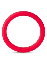 Красное эрекционное кольцо Silicone Go Pro Cock Ring - Blush Novelties - в Ноябрьске купить с доставкой