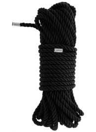 Черная веревка для бондажа BONDAGE ROPE - 10 м. - Dream Toys - купить с доставкой в Ноябрьске