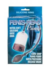 Помпа на головку фаллоса Penis Head Pump - Seven Creations - в Ноябрьске купить с доставкой