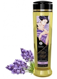 Массажное масло с ароматом лаванды Sensation - 240 мл. - Shunga - купить с доставкой в Ноябрьске
