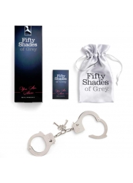 Металлические наручники Metal Handcuffs - Fifty Shades of Grey - купить с доставкой в Ноябрьске