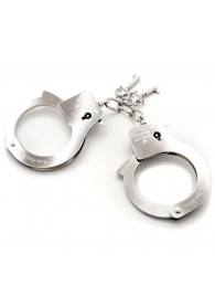 Металлические наручники Metal Handcuffs - Fifty Shades of Grey - купить с доставкой в Ноябрьске