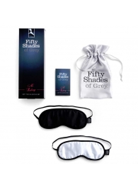 Набор из двух масок на глаза Soft Blindfold Twin Pack - Fifty Shades of Grey - купить с доставкой в Ноябрьске