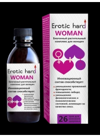 Женский биогенный концентрат для повышения либидо Erotic hard Woman - 250 мл. - Erotic Hard - купить с доставкой в Ноябрьске