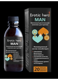 Мужской биогенный концентрат для усиления эрекции Erotic hard Man - 250 мл. - Erotic Hard - купить с доставкой в Ноябрьске