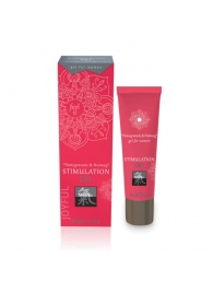 Возбуждающий интимный гель для двоих STIMULATION GEL Pomegranate   Nutmeg - 30 мл. - Shiatsu - купить с доставкой в Ноябрьске