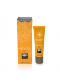 Возбуждающий интимный гель STIMULATION GEL Ginger   Cinnamon - 30 мл. - Shiatsu - купить с доставкой в Ноябрьске