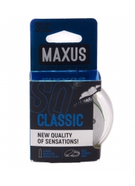 Классические презервативы в пластиковом кейсе MAXUS Classic - 3 шт. - Maxus - купить с доставкой в Ноябрьске