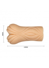 Телесный мастурбатор-вагина Louise - Baile - в Ноябрьске купить с доставкой