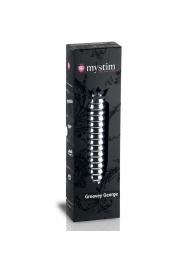 Рельефный фаллос для интенсивного электросекса Groovey George - 20 см. - MyStim - купить с доставкой в Ноябрьске